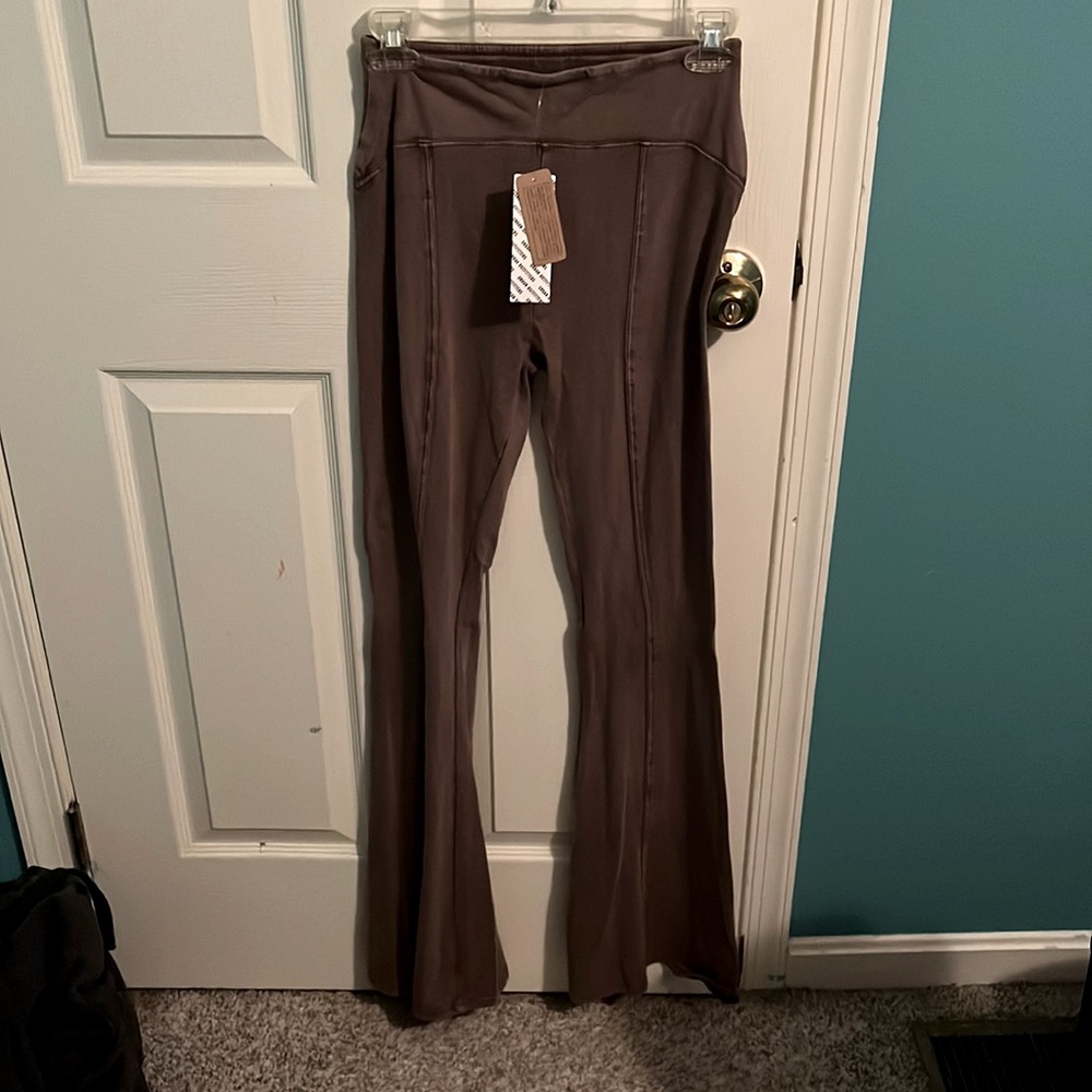 Brown Urban Outfitters Flare Pants